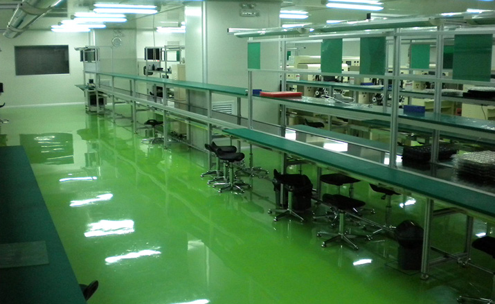 防靜電自流平油性環(huán)氧樹(shù)脂地坪