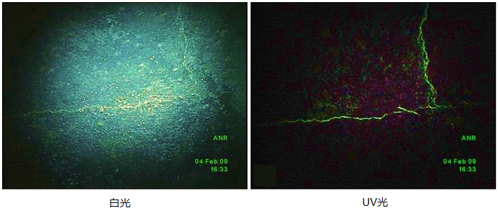 雙光源工業(yè)內窺鏡，白光和紫外光可靈活切換
