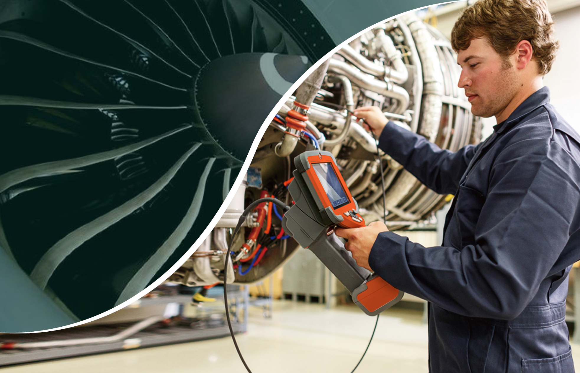 韋林工業(yè)內(nèi)窺鏡利用智能模型提升航空發(fā)動機孔探效率