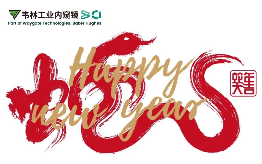 韋林公司祝您：蛇年大吉,福滿乾坤！